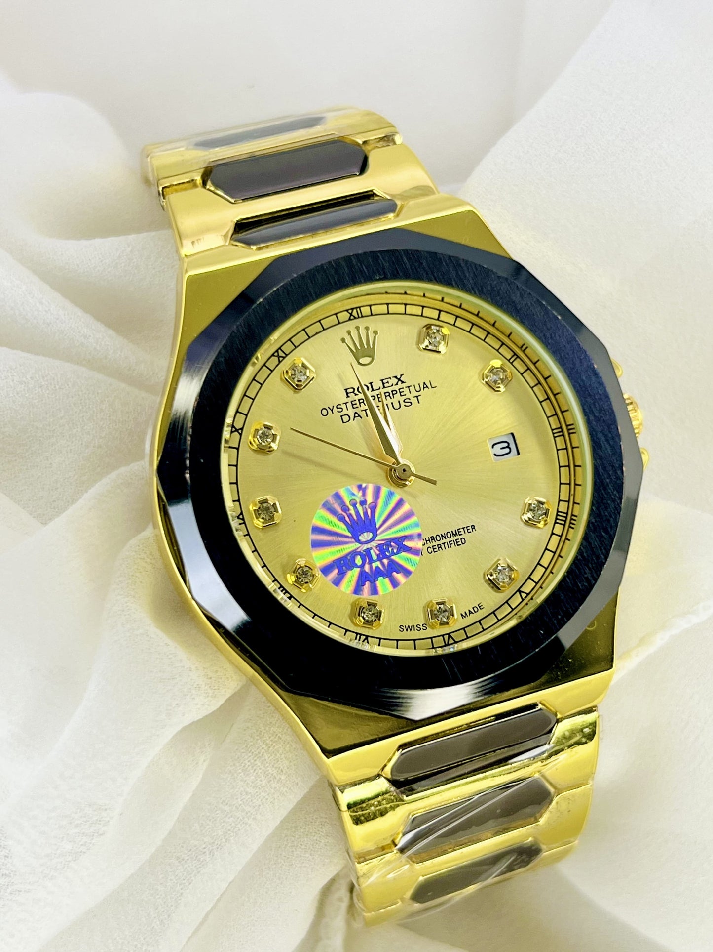 BINBOND Black Gold Edition – Premium Men's Watch for Power & Style