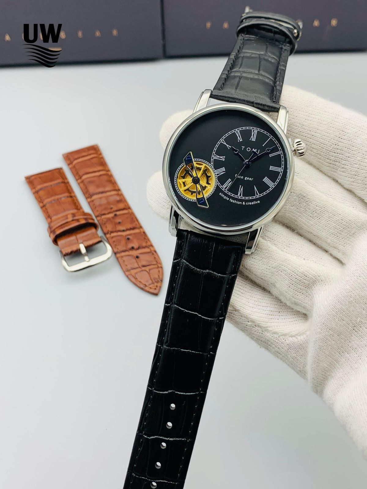 Heavy-Duty Men's Watch with Tactical Design