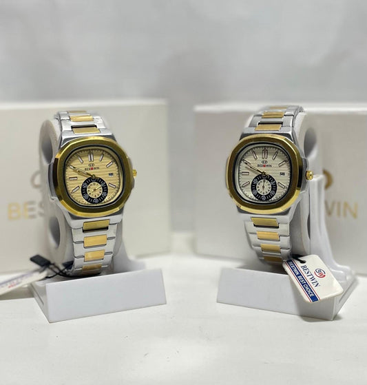 BINBOND Black Gold Edition – Premium Men's Watch for Power & Style